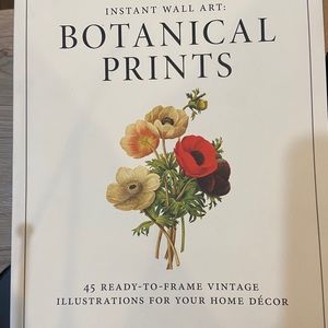 Botanical prints wall art